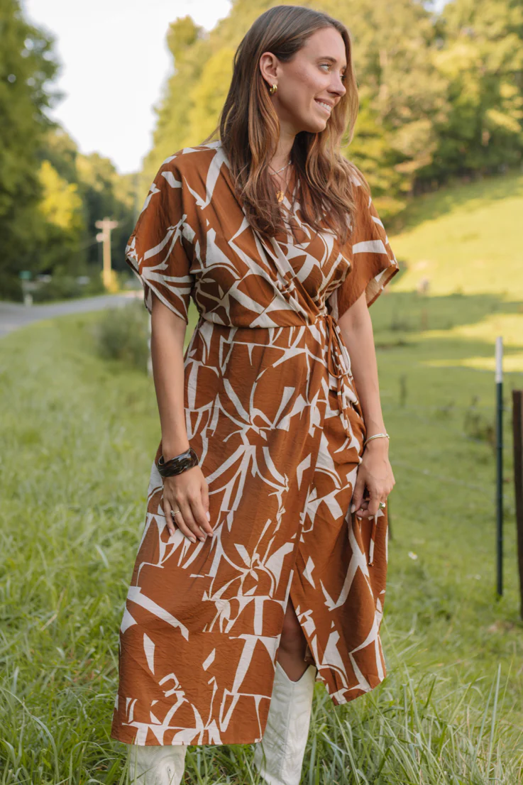 Leigh Midi Dress - Image 4