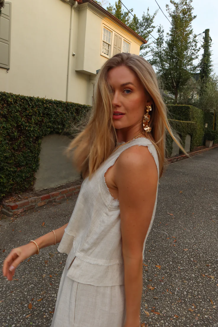 London Linen Top - Image 3