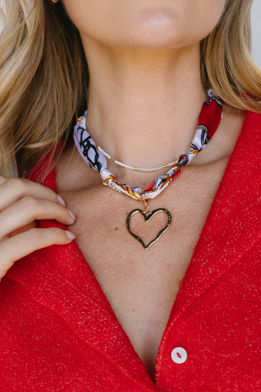 Mandie Scarf Necklace