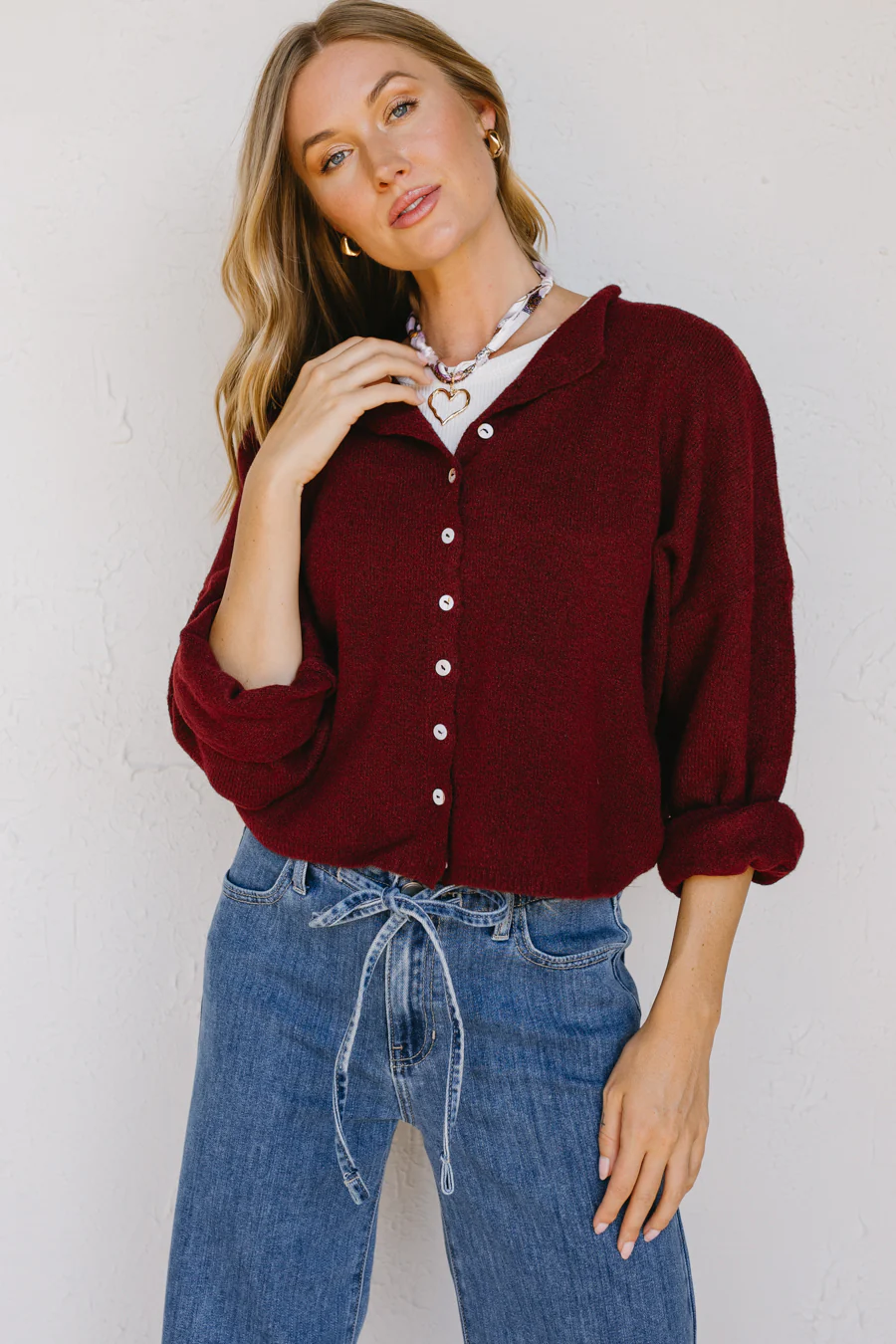 Mandie Scarf Necklace - Image 10
