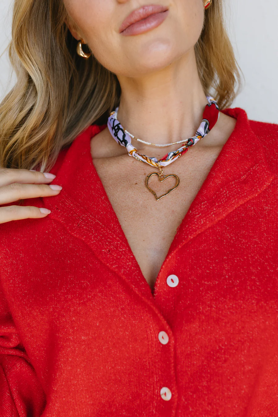 Mandie Scarf Necklace - Image 4