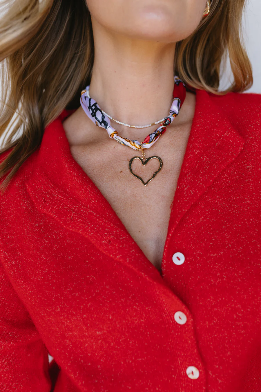 Mandie Scarf Necklace - Image 6