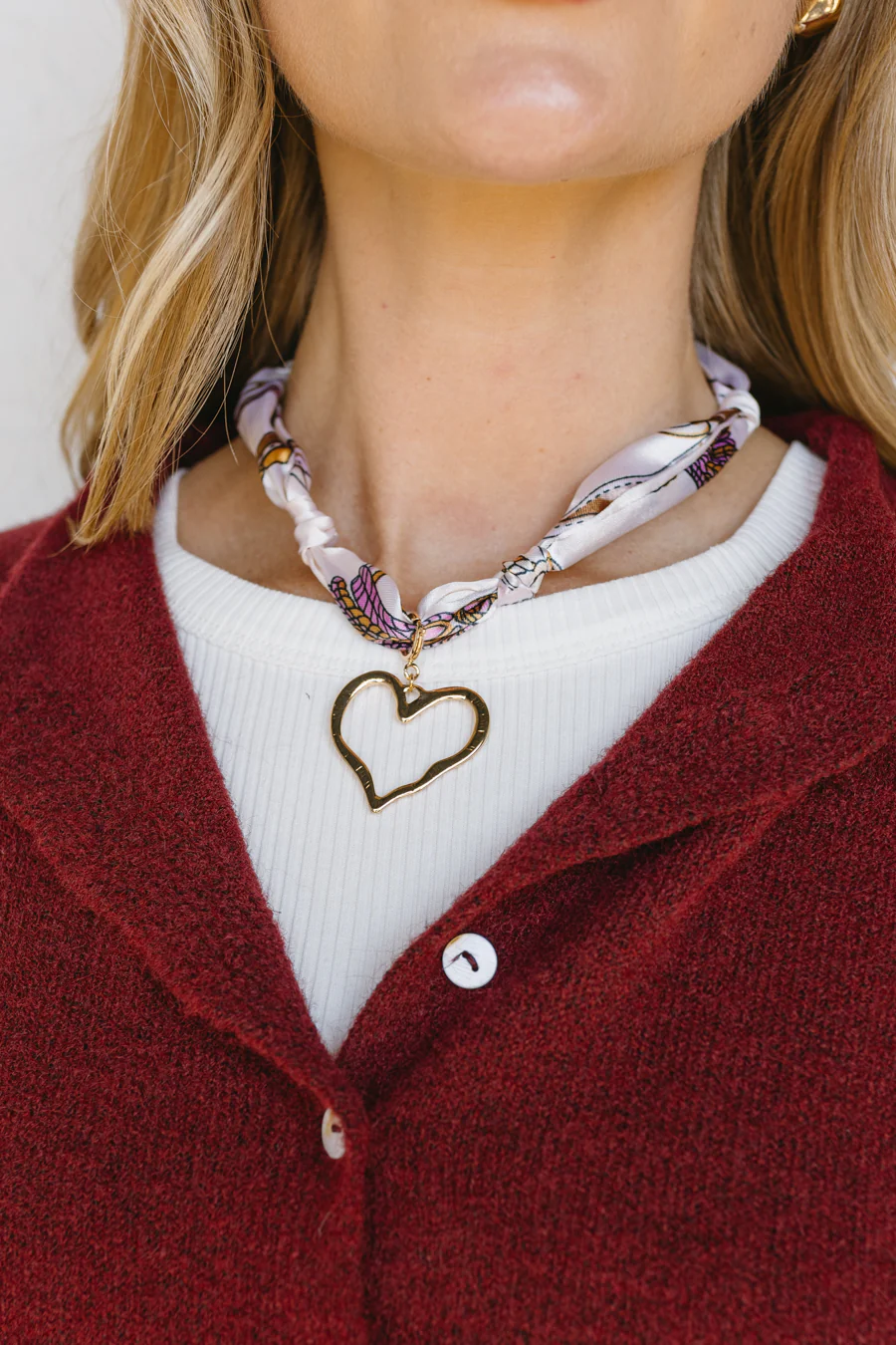 Mandie Scarf Necklace - Image 7