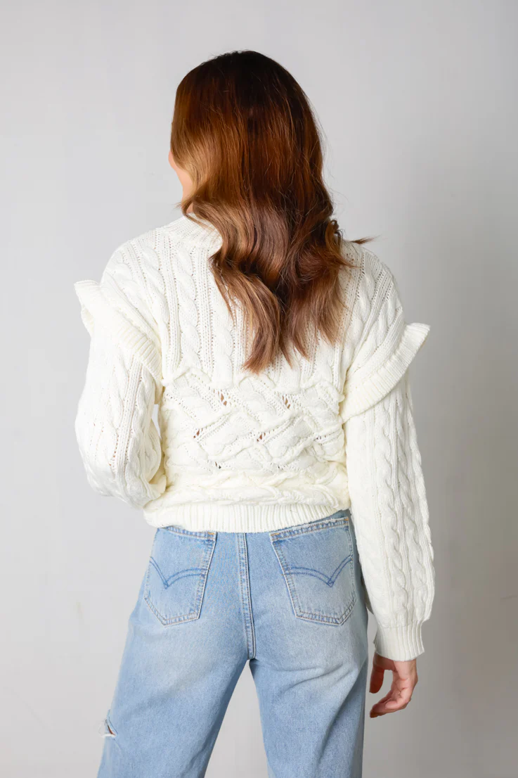 Marshmallow Creme Sweater - Image 2