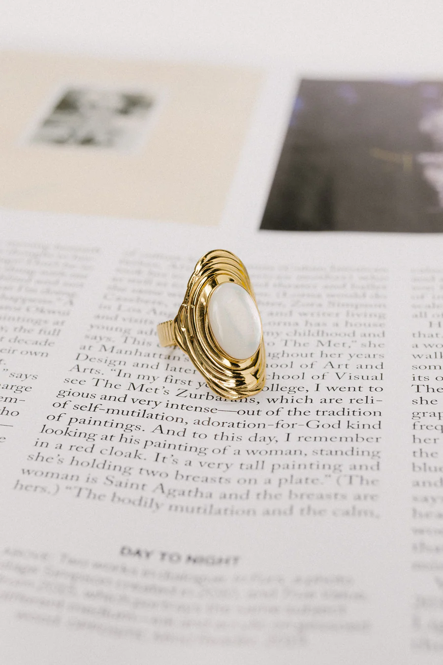 Moonstone Ring