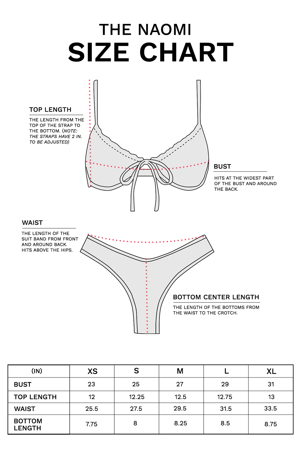 Naomi Two Piece Swimsuit - Top - Image 7