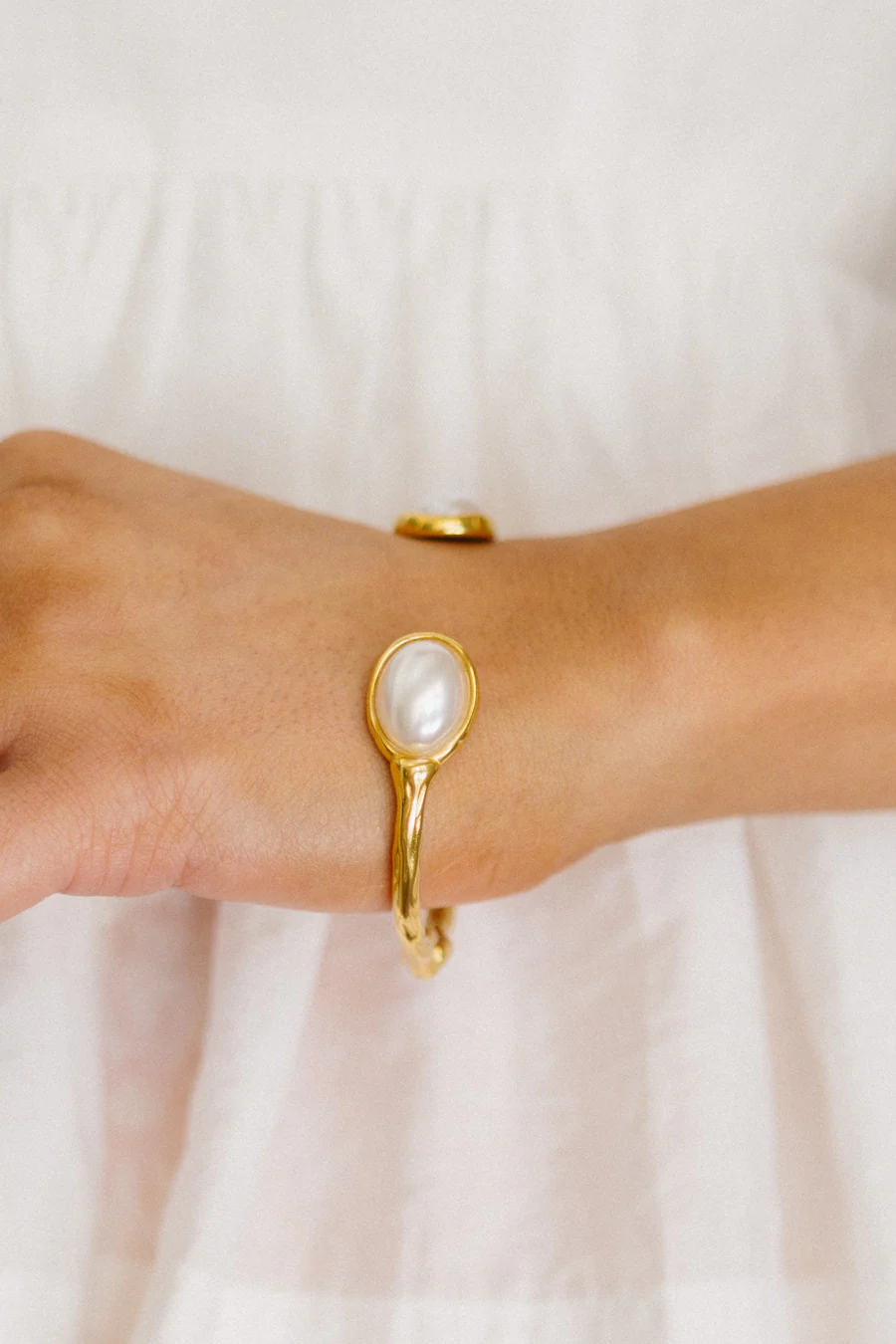 Olivia Pearl Bangle - Image 2