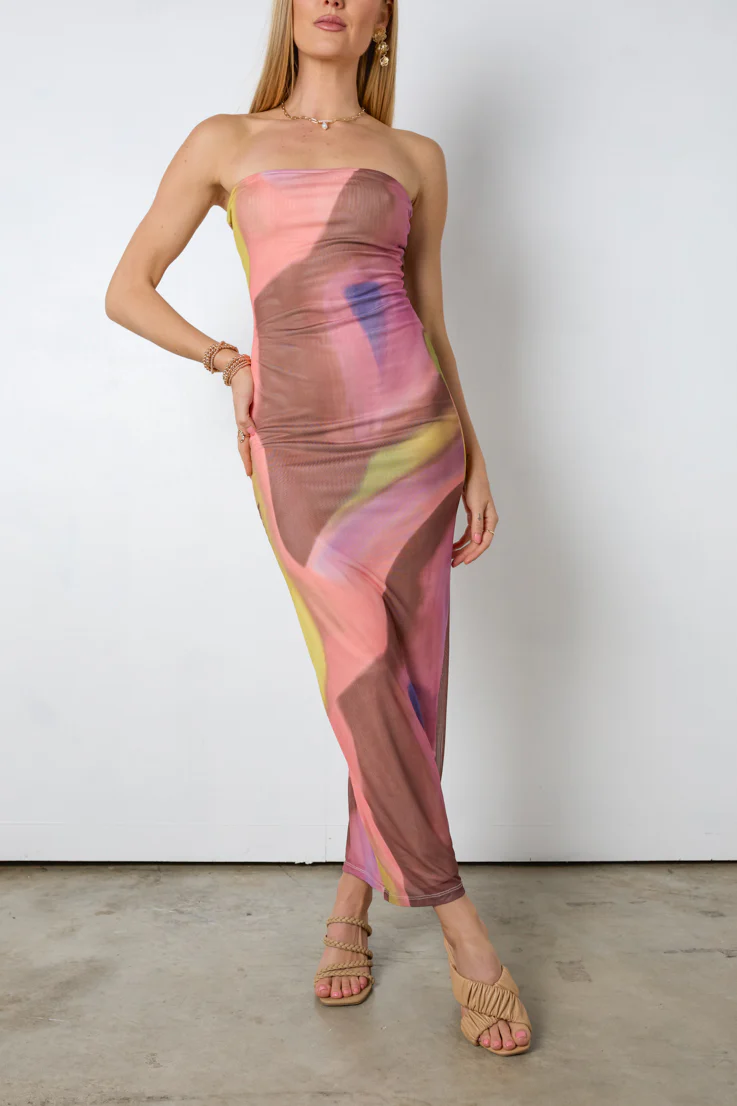 Optical Illusion Dress - Image 3
