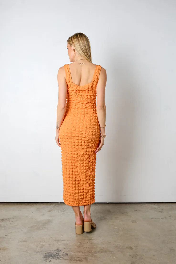 Orange Groves Midi Dress - Image 2