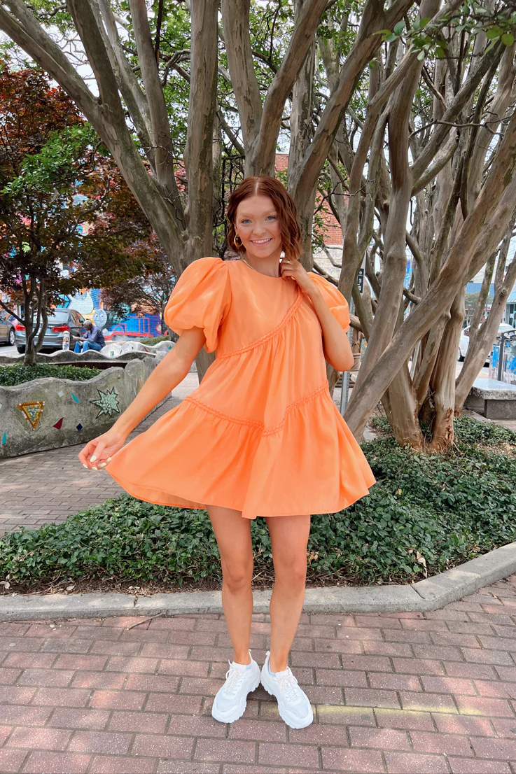 Orange Zest Dress - Image 3