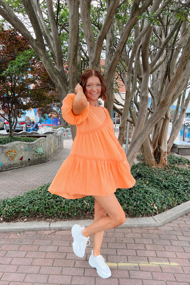 Orange Zest Dress - Image 4
