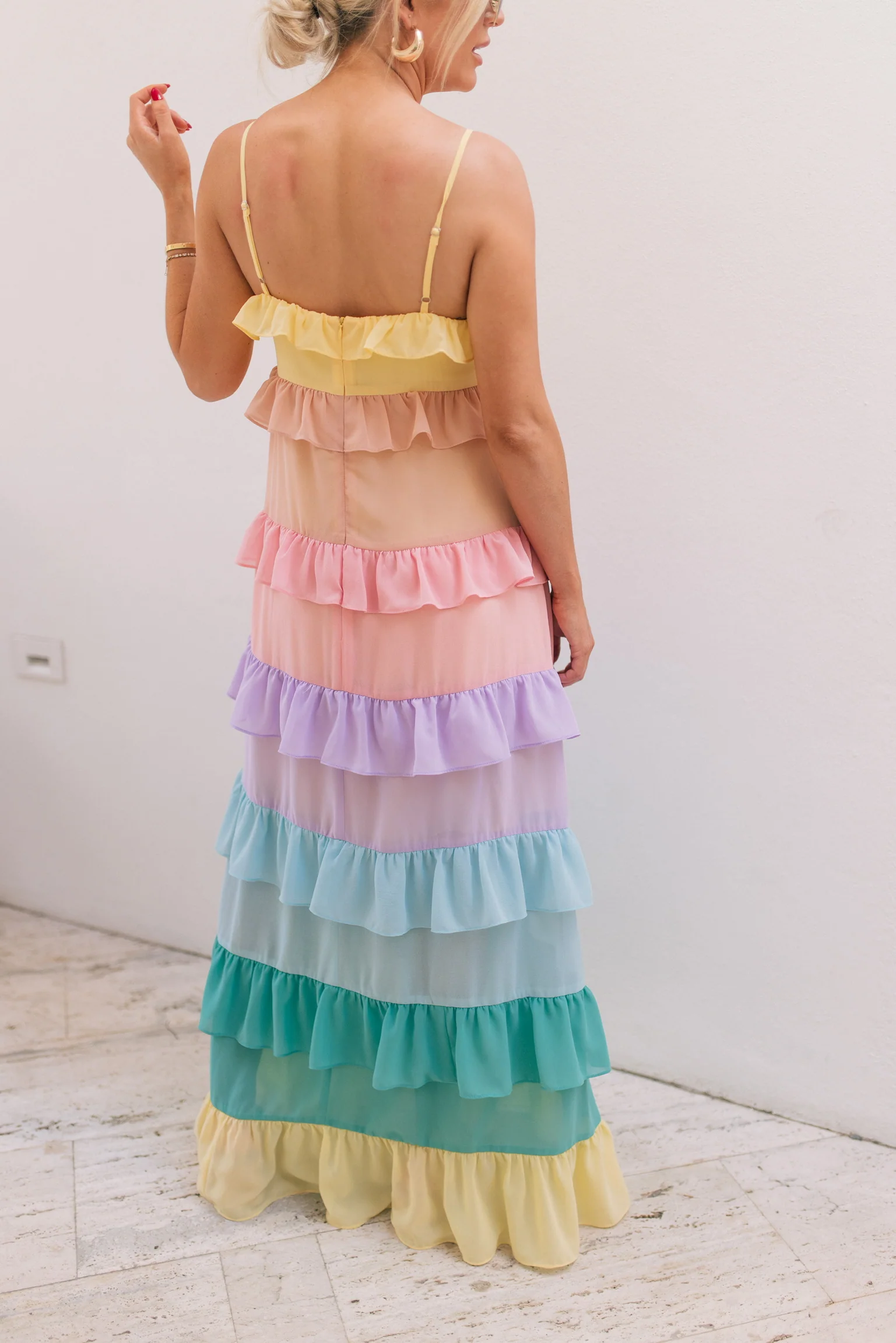 Over the Rainbow Maxi Dress - Image 2