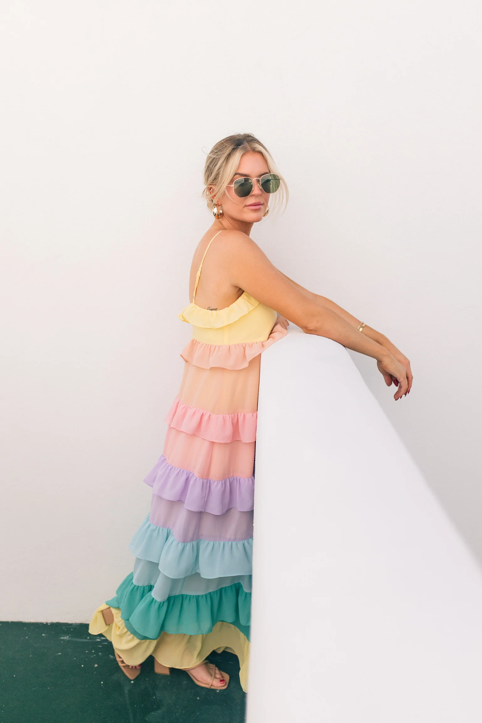 Over the Rainbow Maxi Dress - Image 4