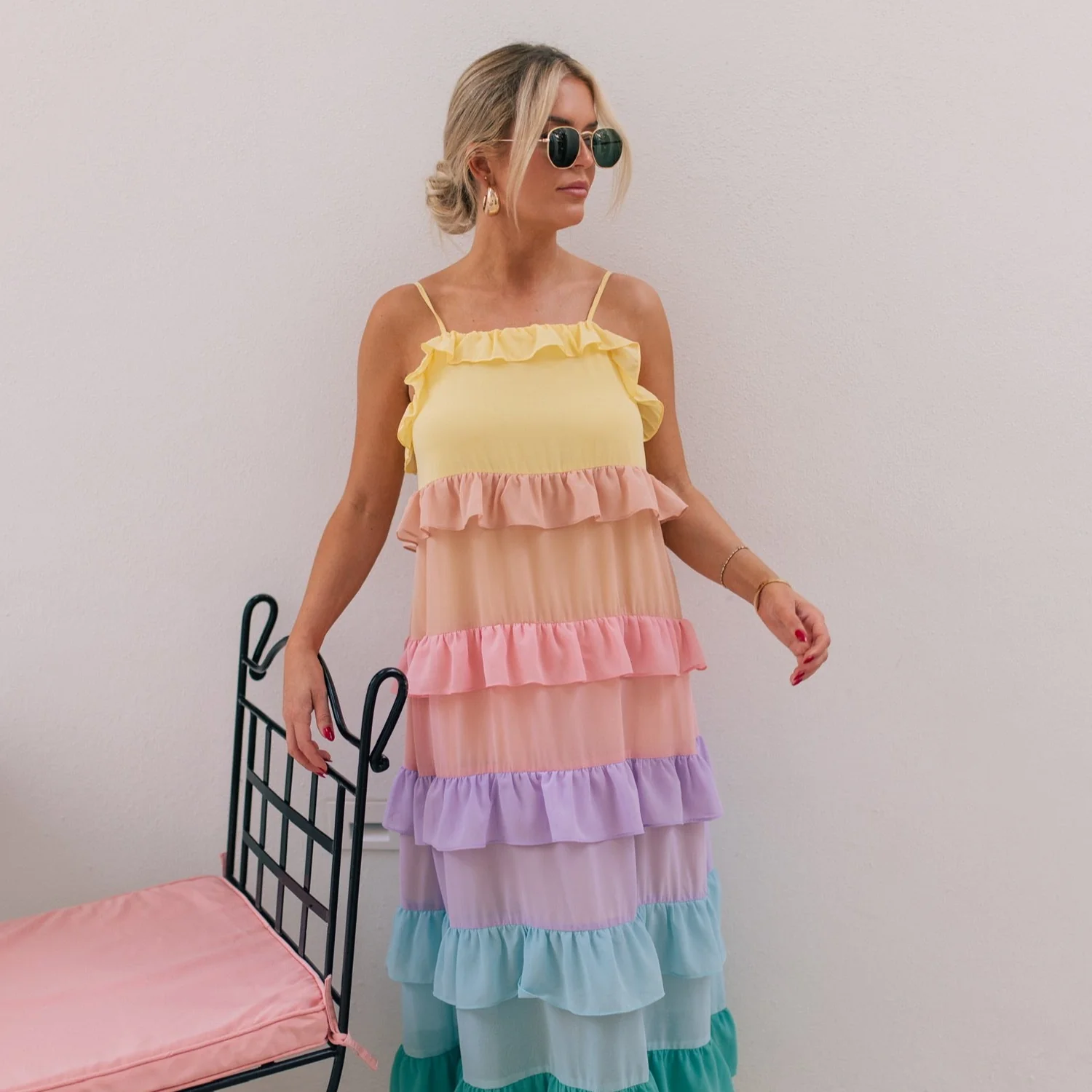 Over the Rainbow Maxi Dress - Image 5