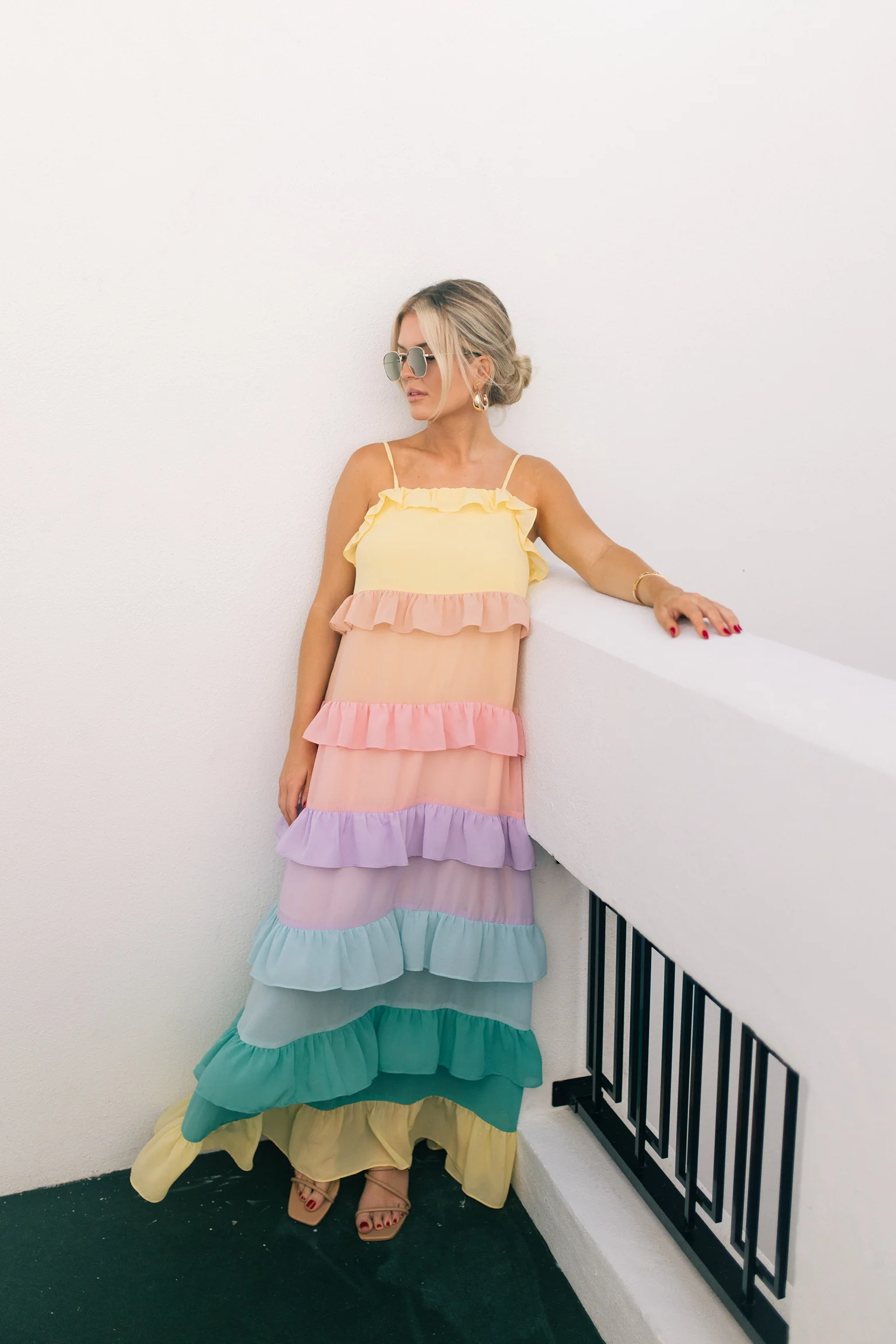 Over the Rainbow Maxi Dress - Image 7