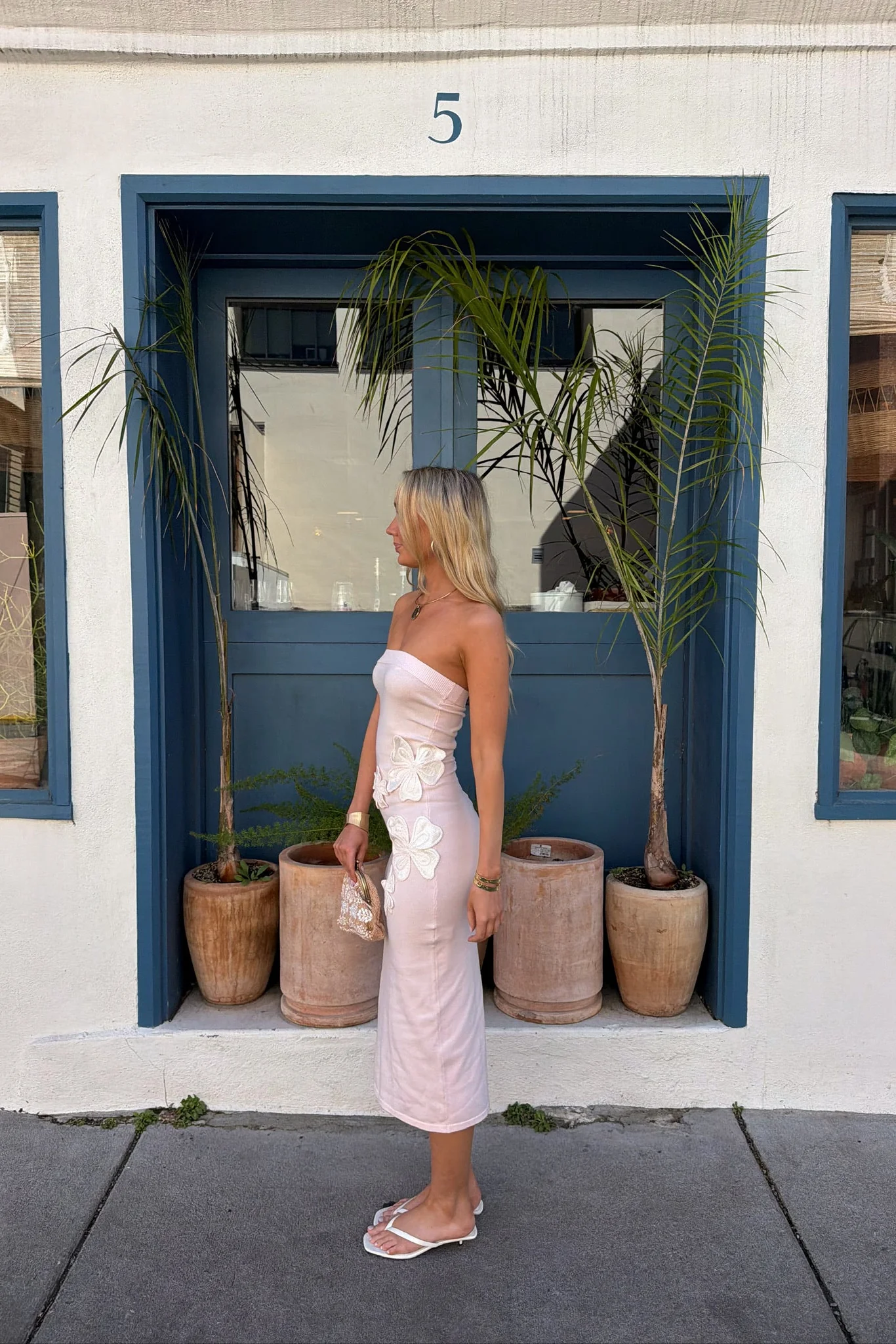 Pale Bloom Dress - Image 6