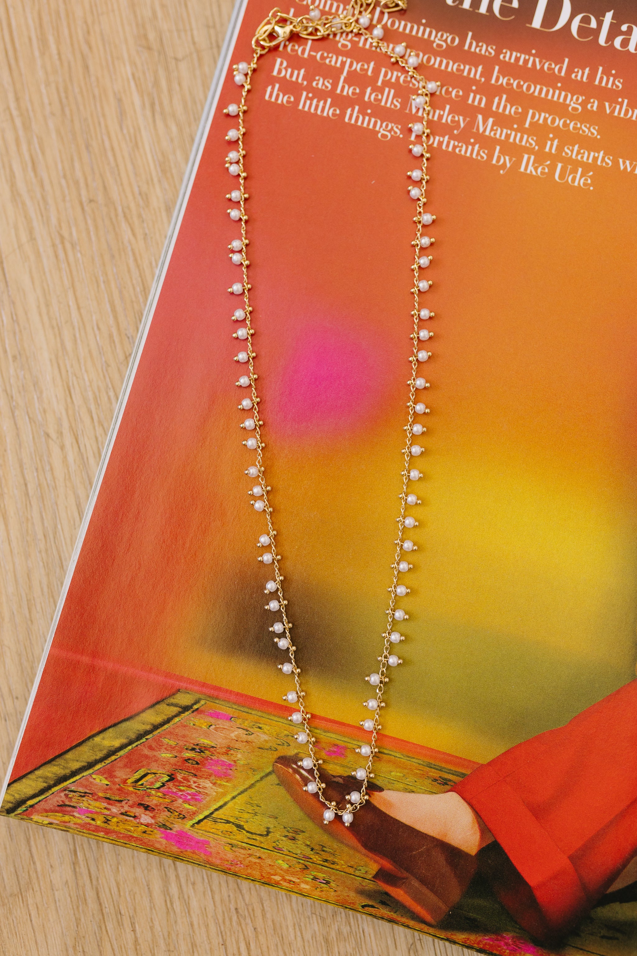 Pearl Cascade Necklace