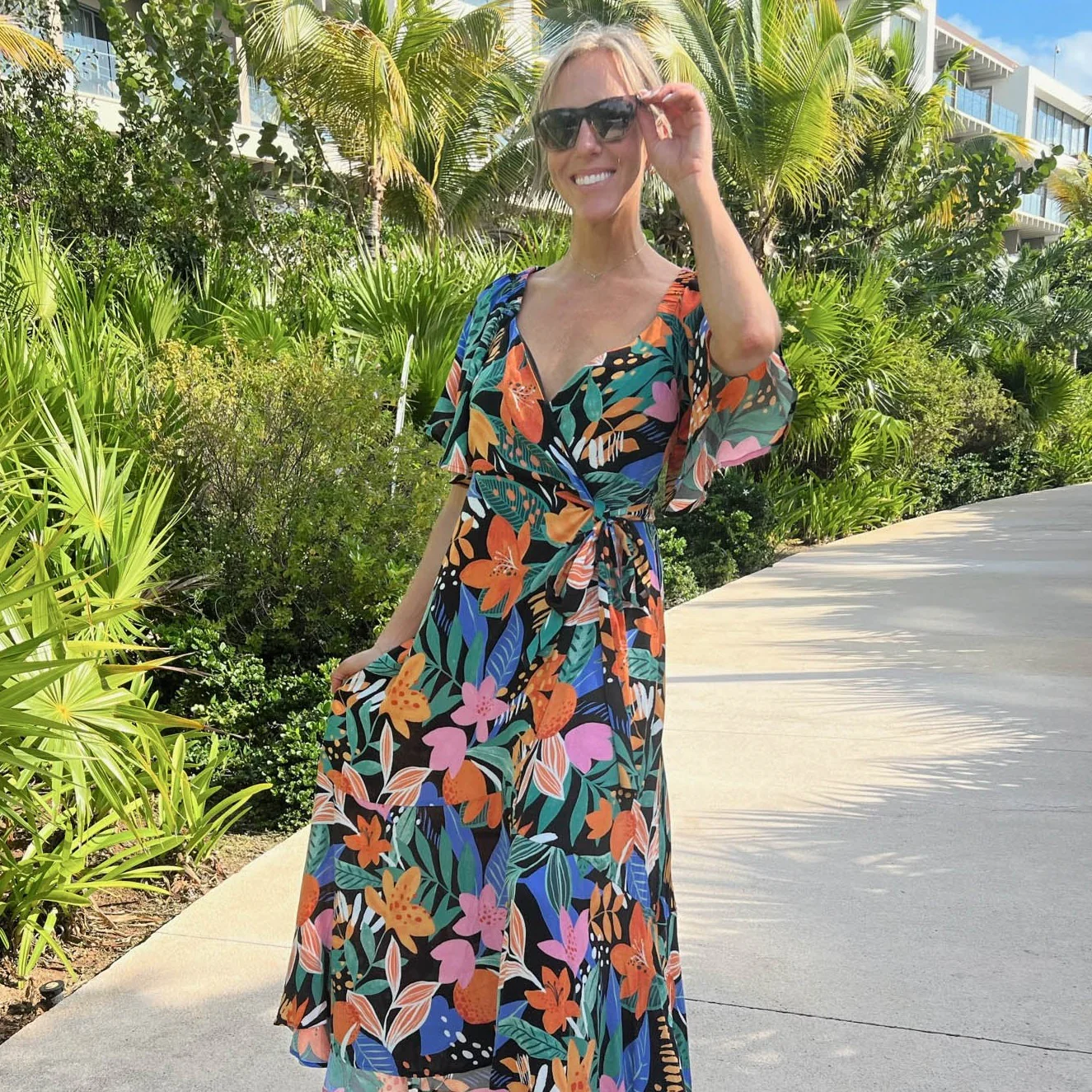 Put it in Print Maxi Dress - Image 5