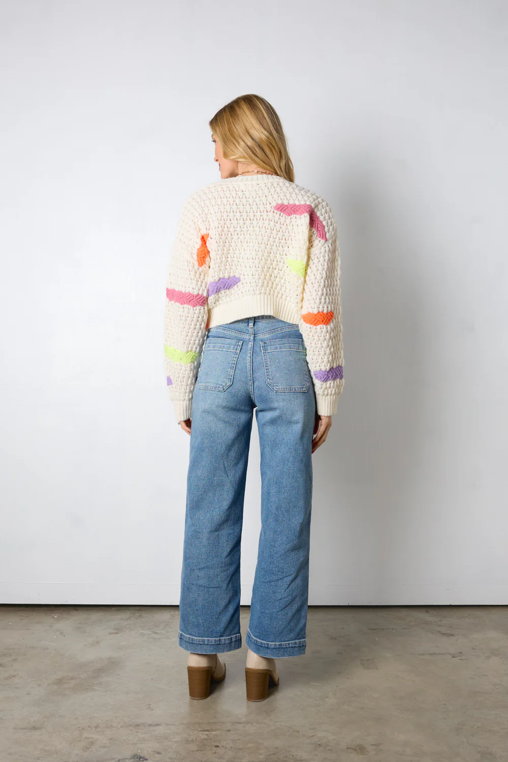Rainbow Sprinkle Cardigan - Image 4
