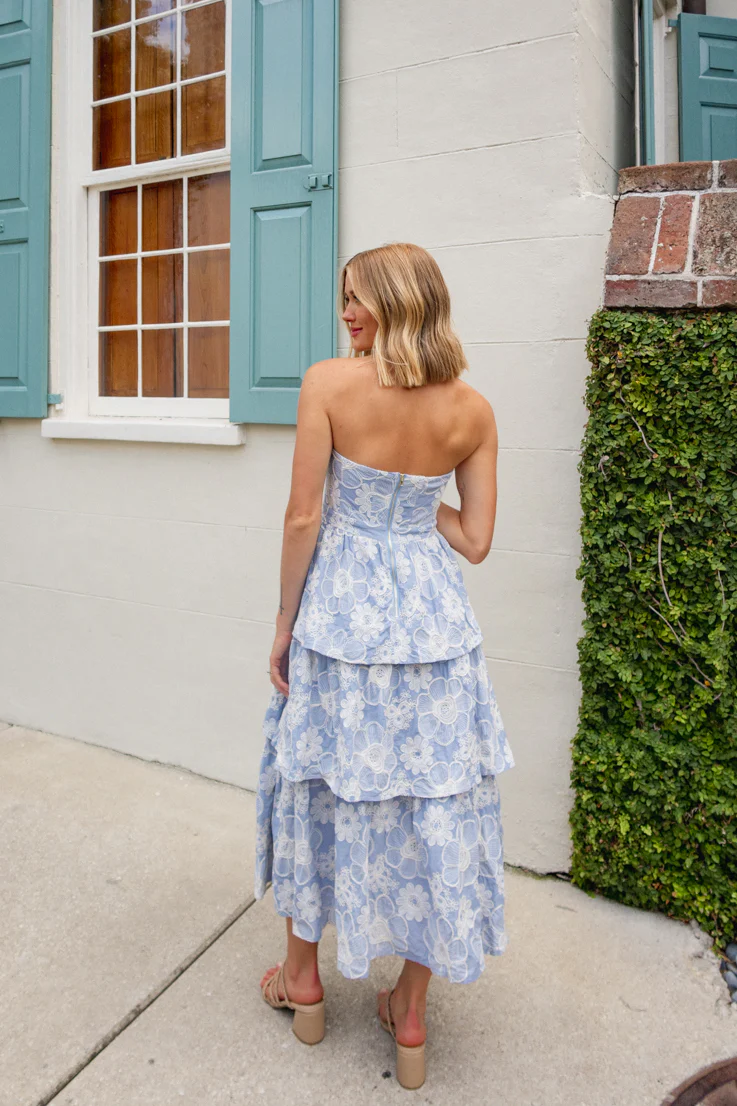 Rose Gardens Midi Dress - Image 2