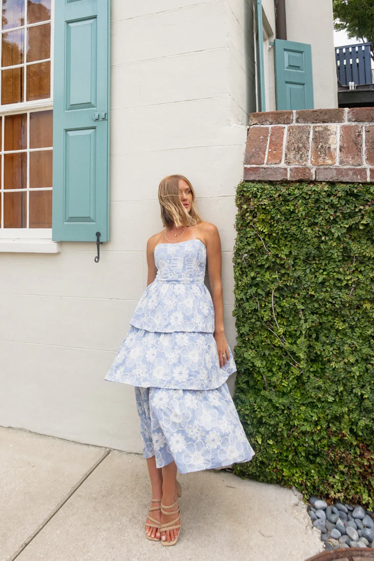 Rose Gardens Midi Dress - Image 3