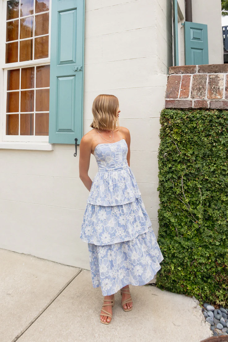 Rose Gardens Midi Dress - Image 4