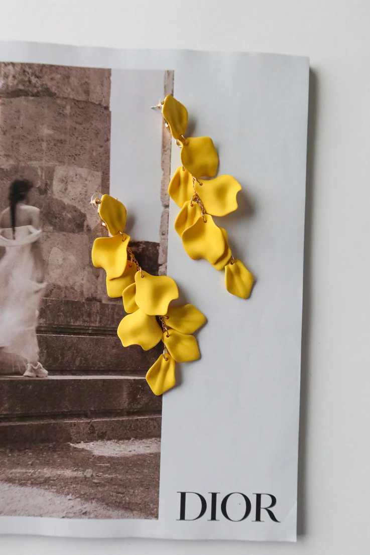 Rose Petals Earrings - Image 2