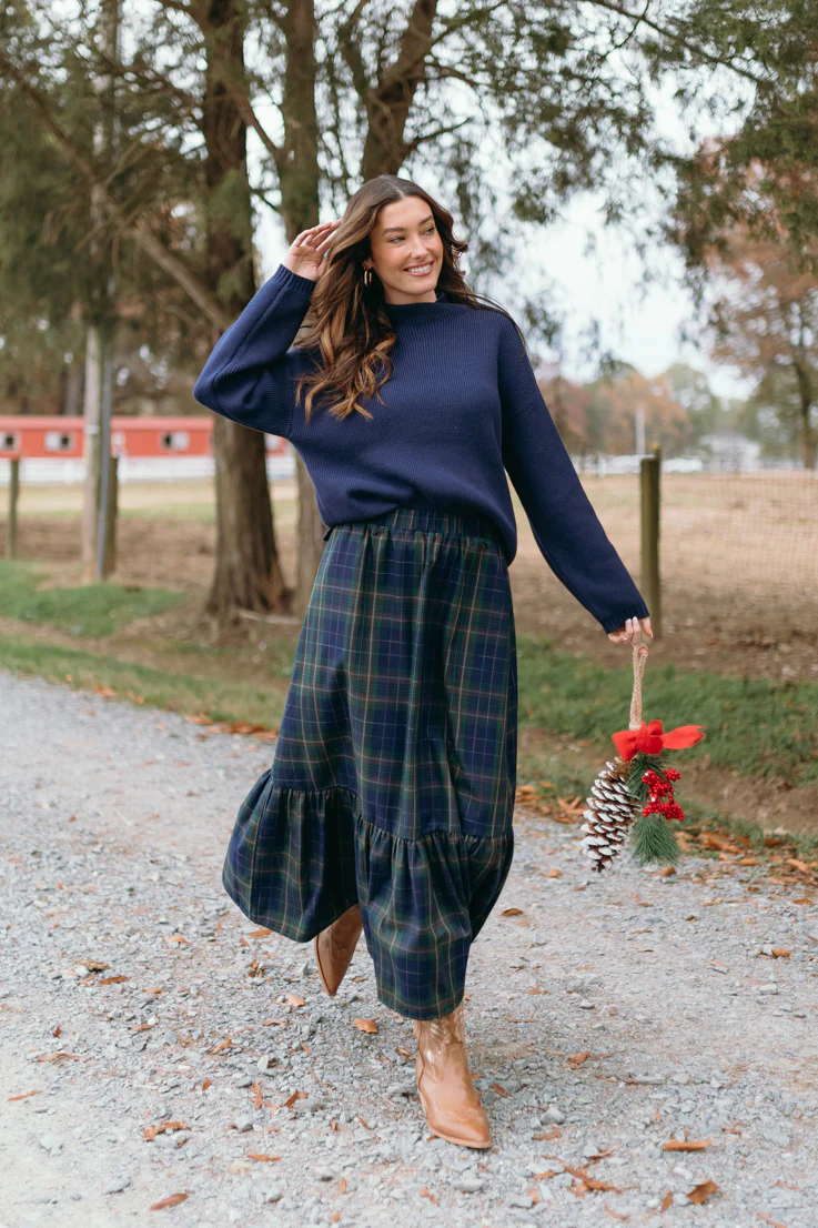 Season's Greetings Maxi Skirt - Image 5