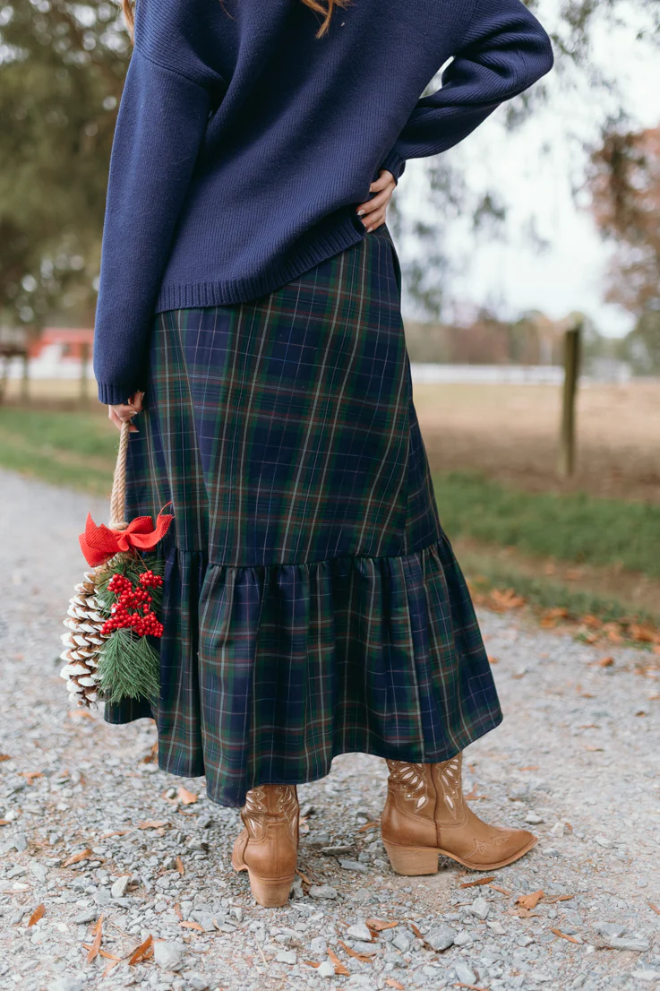 Season's Greetings Maxi Skirt - Image 6