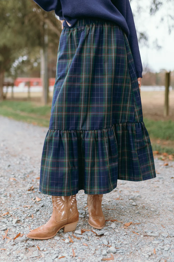 Season's Greetings Maxi Skirt - Image 7