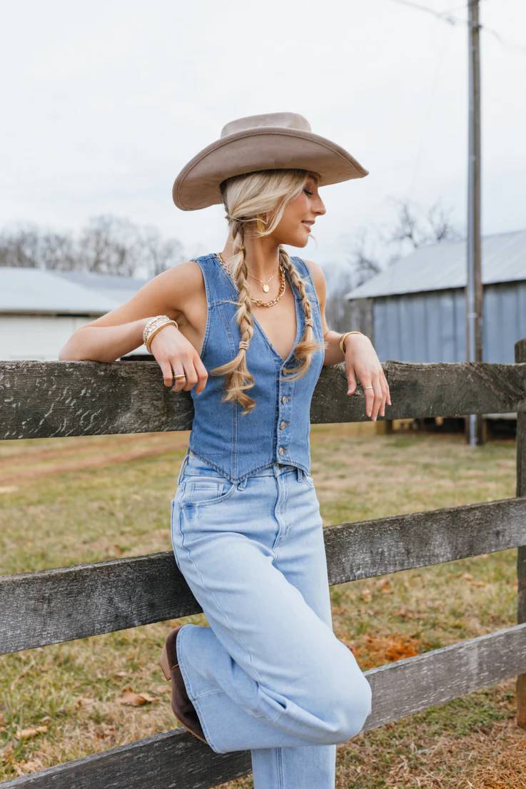 Second Wind Denim Vest