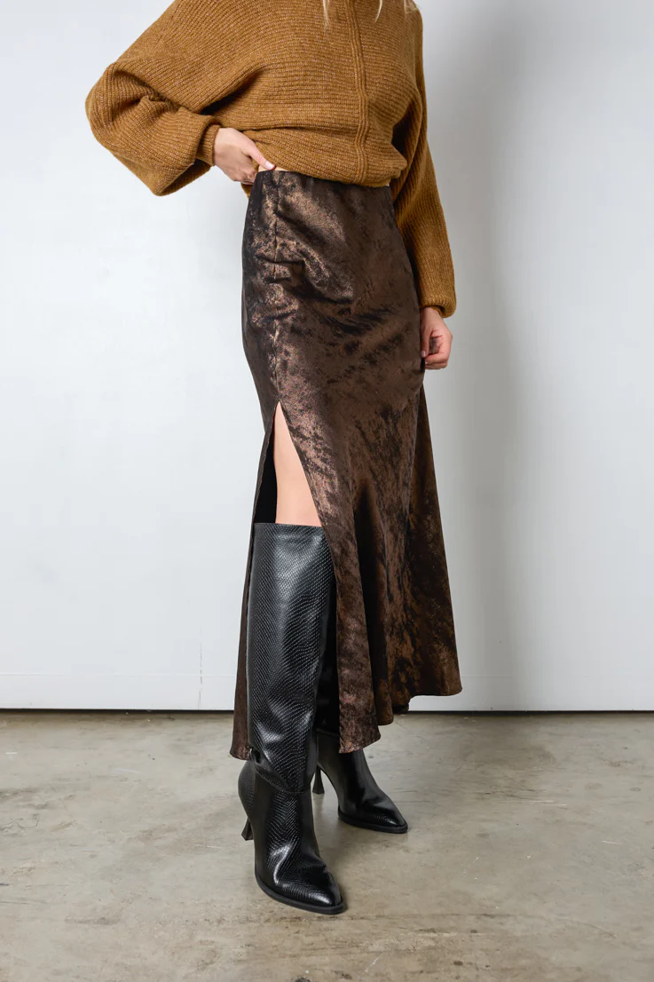Shimmer Maxi Skirt - Image 6