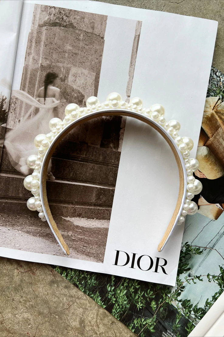 Statement Pearl Headband