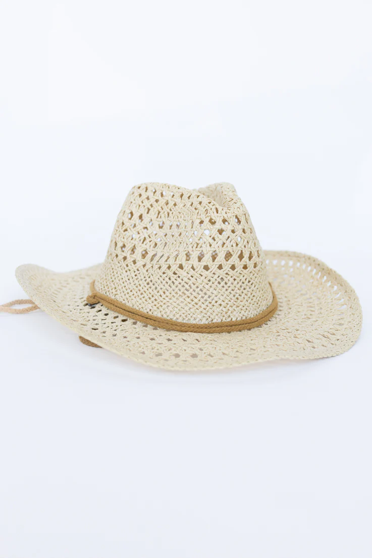 Summer Months Straw Hat