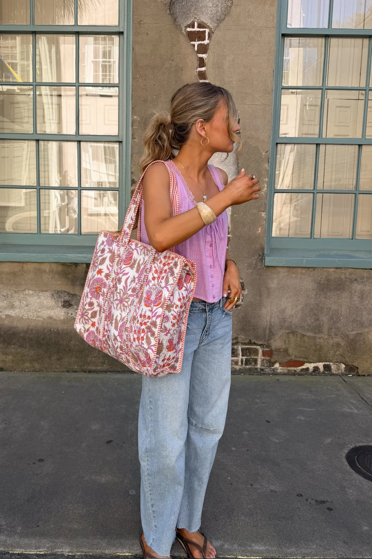 Sunday Stroll Tote Bag - Image 5