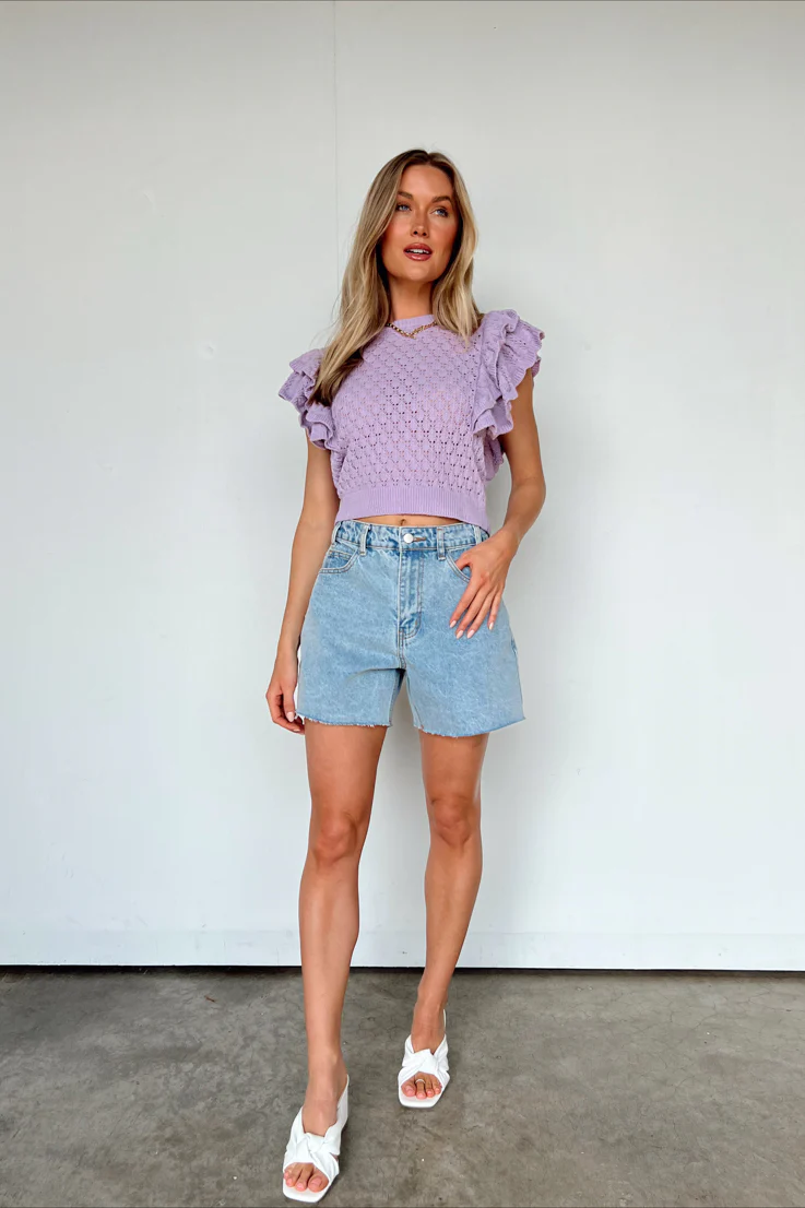 Sweet Lavender Sweater - Image 6