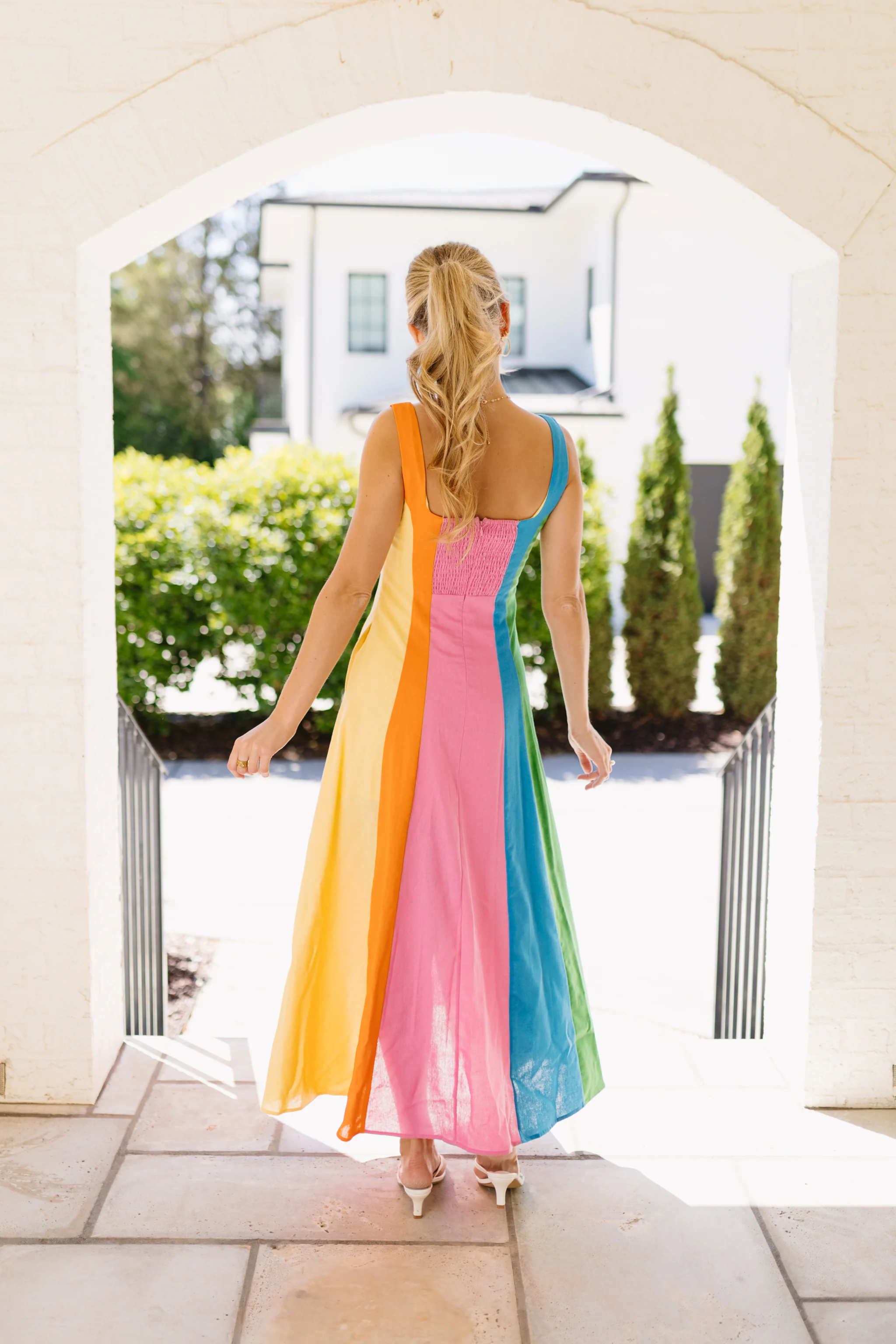 Technicolor Maxi Dress - Image 2