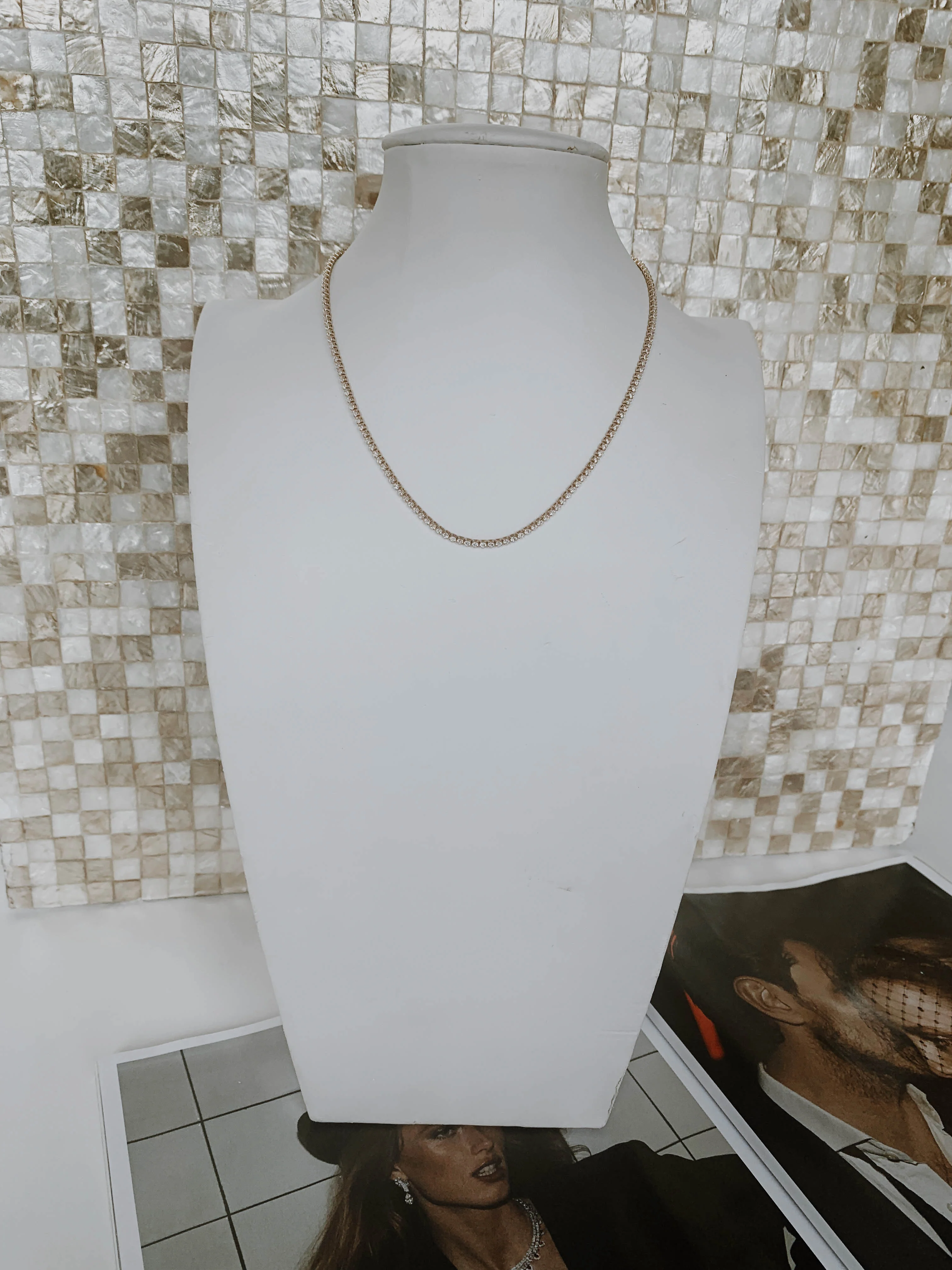 Tennis Girl Necklace - Image 2
