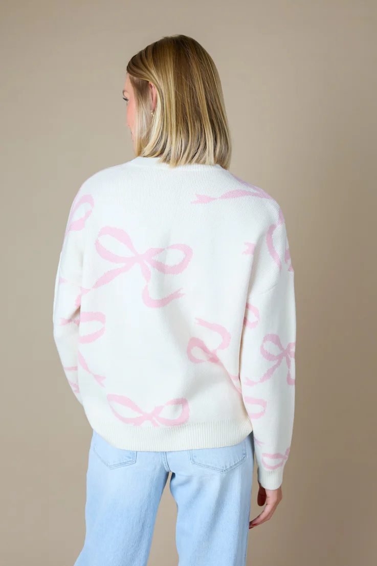 Tied With A Bow Sweater - Image 2