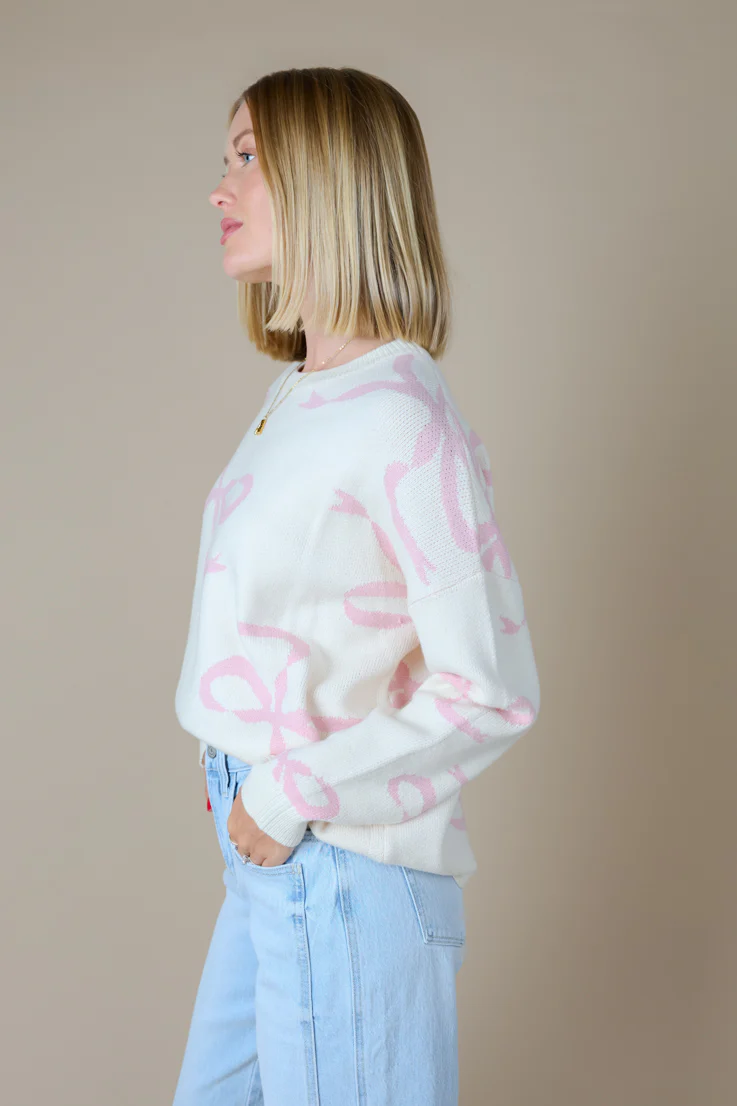 Tied With A Bow Sweater - Image 3