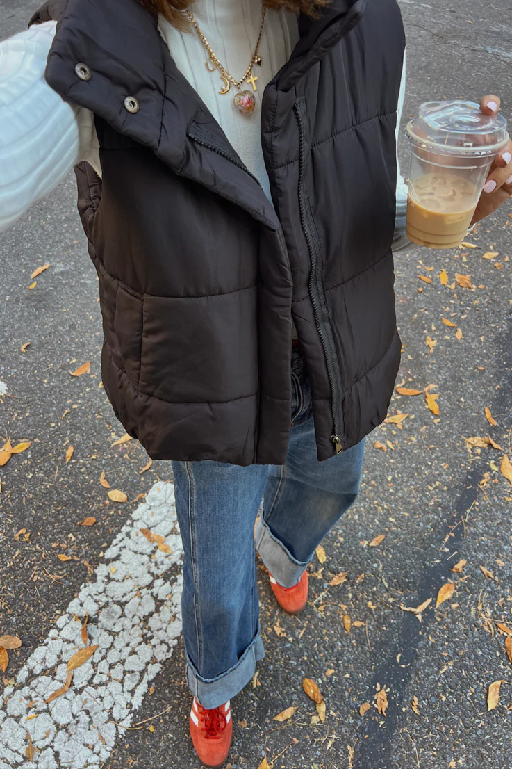 True Autumn Puffer Vest - Image 11