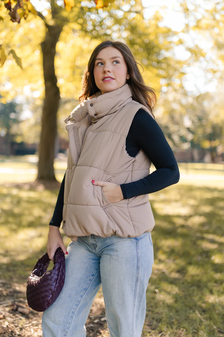 True Autumn Puffer Vest - Image 16