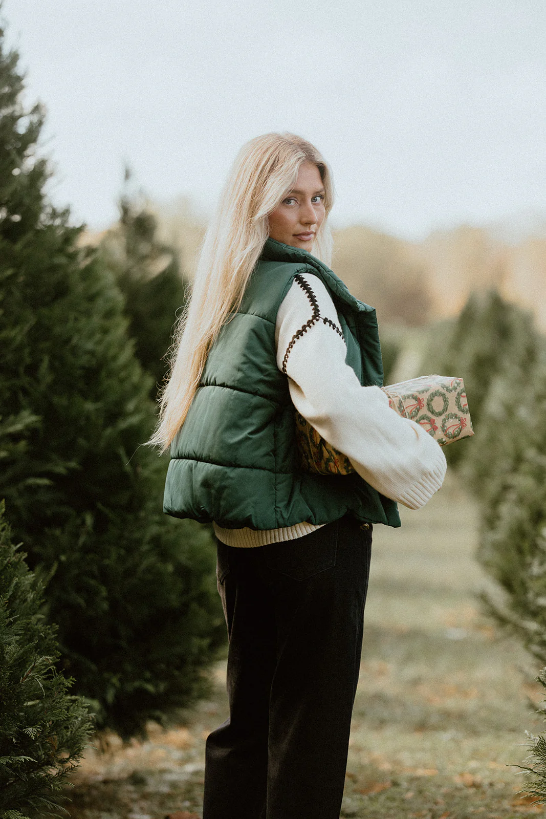 True Autumn Puffer Vest - Image 2
