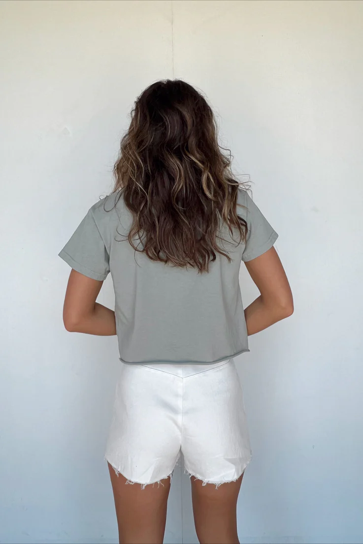 West Coast Cropped Tee - Image 7