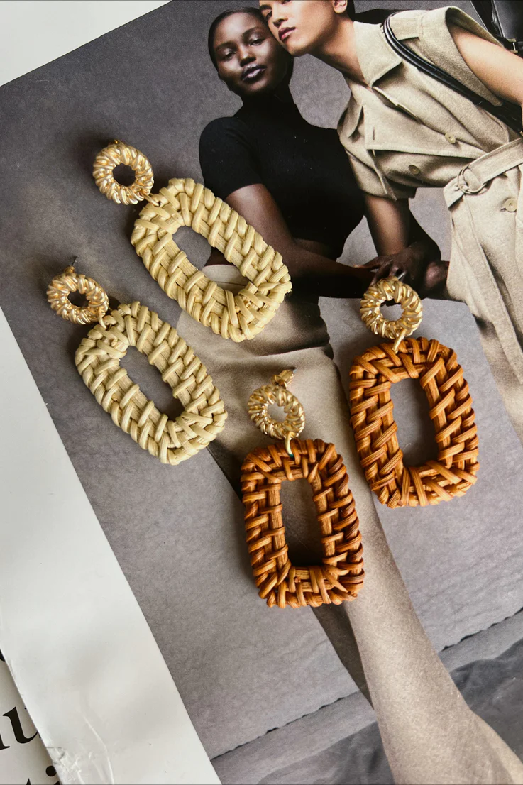 Woven Earrings - Image 2