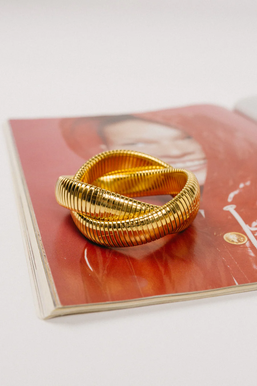 Gold Wrap Bracelet