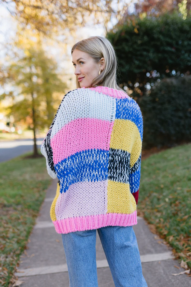 X's and O's Cardigan - Image 2