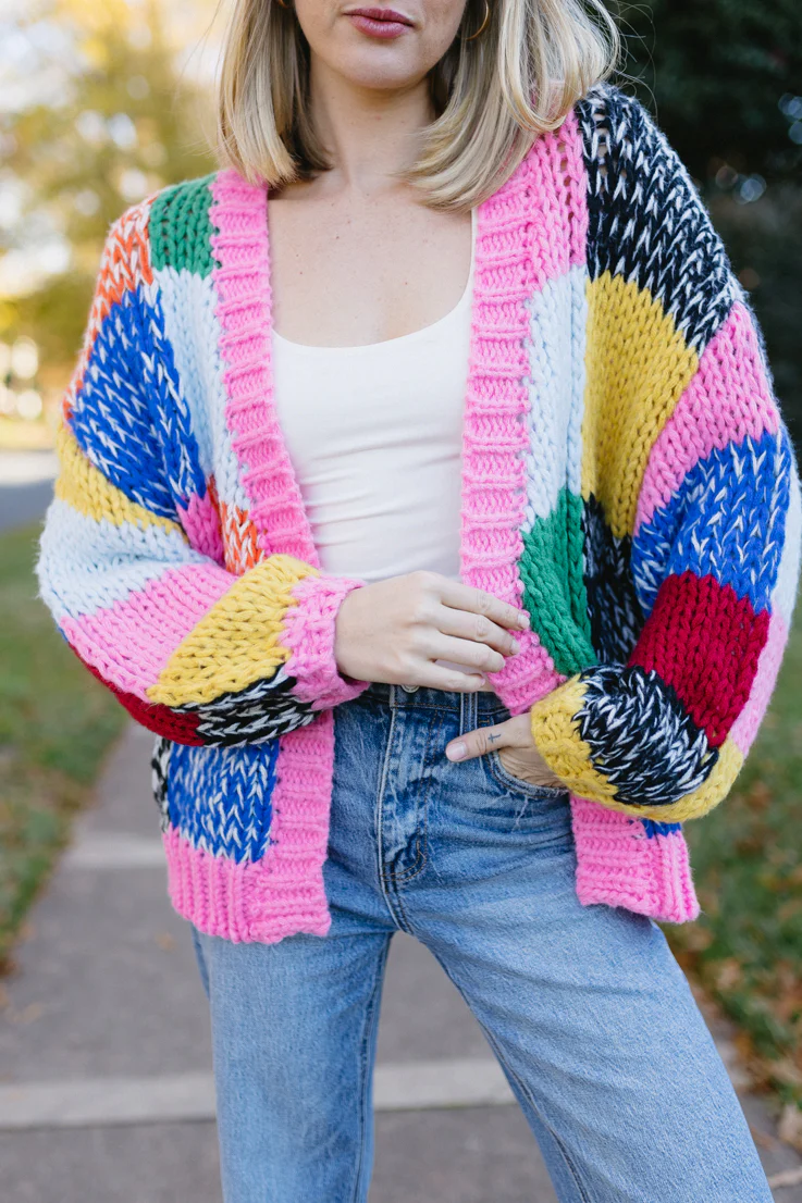 X's and O's Cardigan - Image 3
