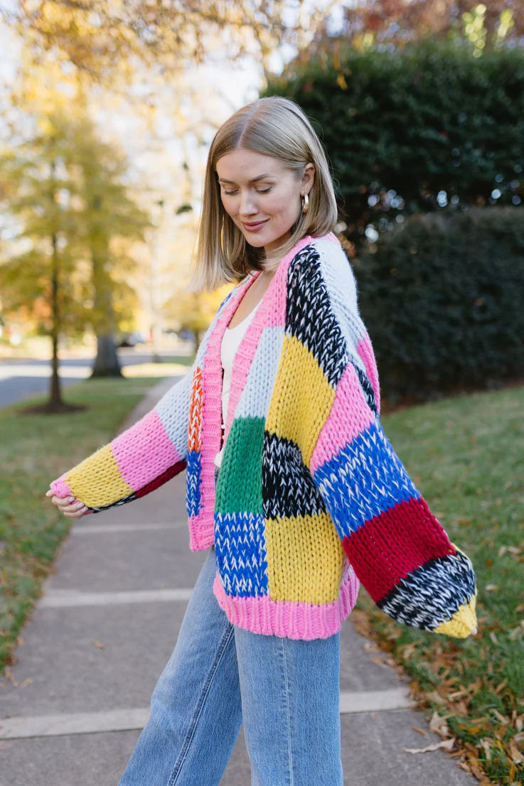 X's and O's Cardigan - Image 4